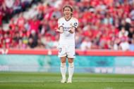 Luka Modric's future at the Santiago Bernabeu remains up in the air
